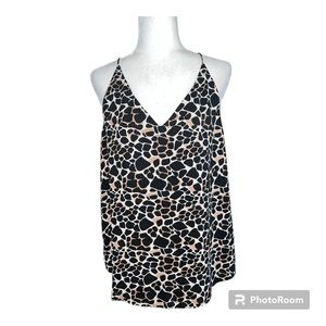 LOFT Outlet Animal Print Camisole Tank NWT Sz M